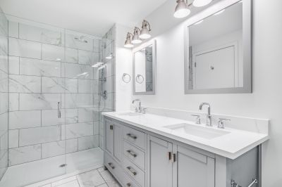 Bathroom with Smart Features